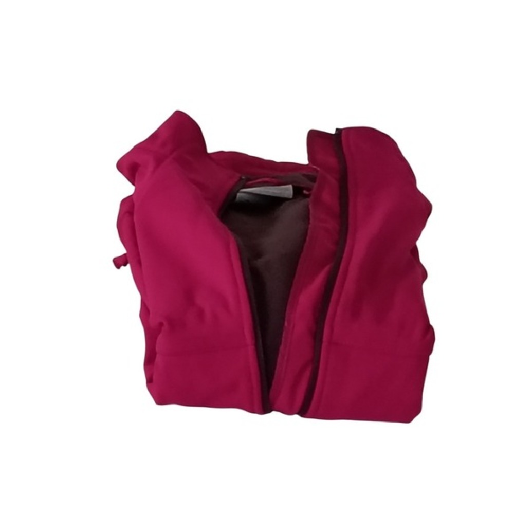 Free Country Women's Pink Softshell Jacket Full Zip Pockets Size Medium - Picture 7 of 7